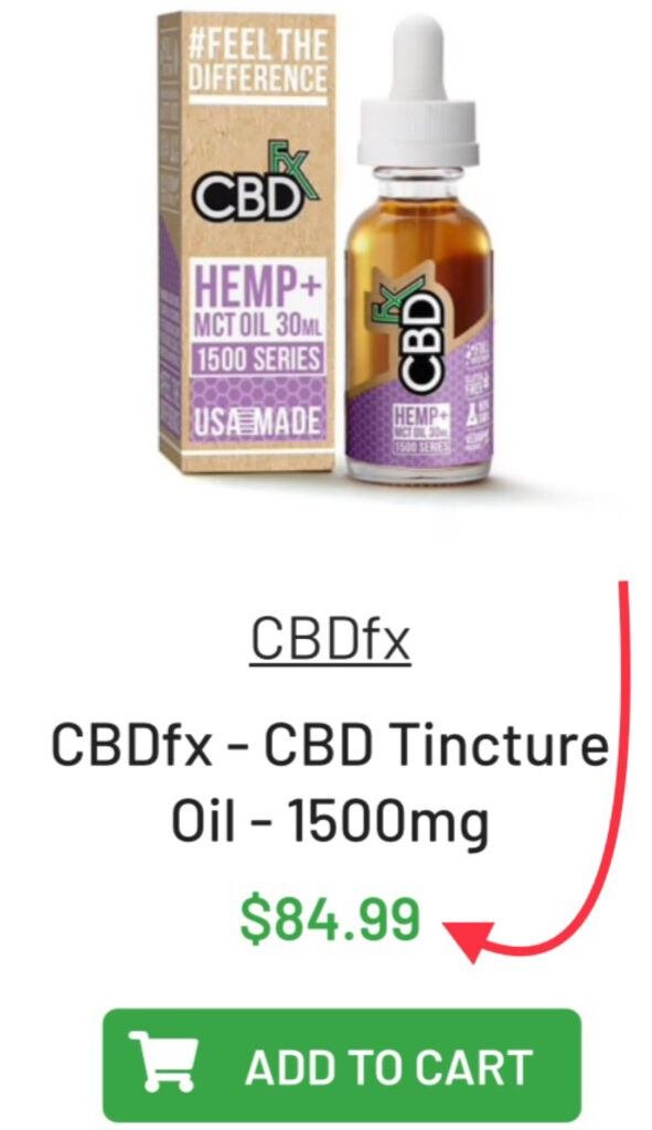 CBD Oil Review - CBDfx 1500mg