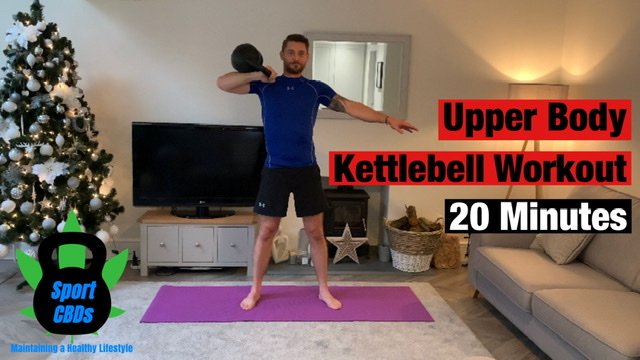 Upper body kettlebell workout