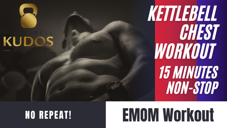 Kettlebell Chest Workout – Non Stop Chest Smasher – No Repeat!