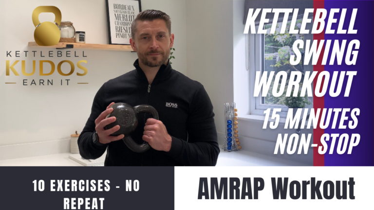 15 Minute Kettlebell Swing Workout – Posterior Progress – No Repeat