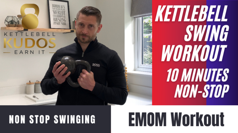 Kettlebell Swing Workout – 10 Minutes – EMOM – With NO Repeat