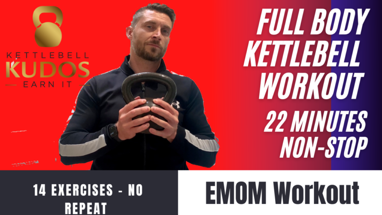 Full Body Kettlebell Workout – 22 Mins | No16 | EMOM Workout | No Repeat