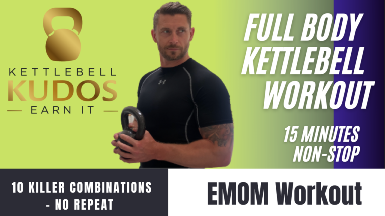 Full Body Kettlebell Workout 15 Mins | No17 | Non Stop EMOM With No Repeat