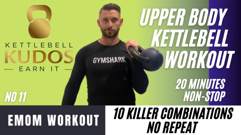 Upper Body Kettlebell Workout 20 Mins | No11 | Non Stop EMOM With No Repeat