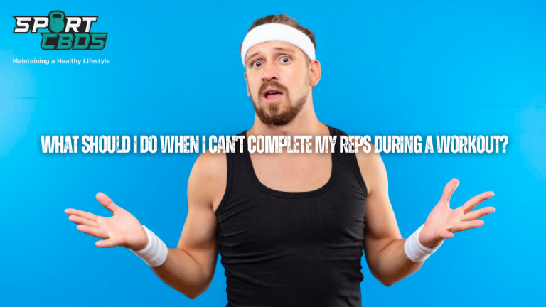 Pumping Iron: What Should I Do When I Can’t Complete My Reps During a Workout?