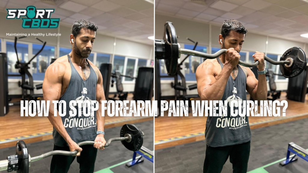 how to stop forearm pain when curling?